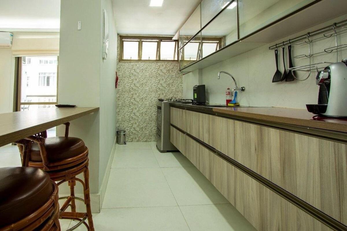 Flat Praia De Copacabana - Pe Na Areia Rio de Janeiro Ngoại thất bức ảnh