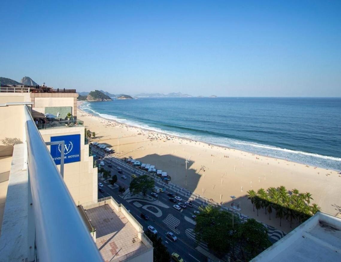 Flat Praia De Copacabana - Pe Na Areia Rio de Janeiro Ngoại thất bức ảnh