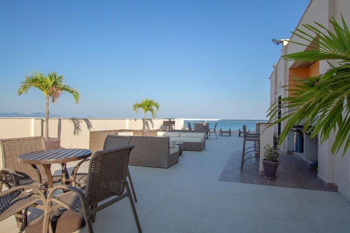 Flat Praia De Copacabana - Pe Na Areia Rio de Janeiro Ngoại thất bức ảnh