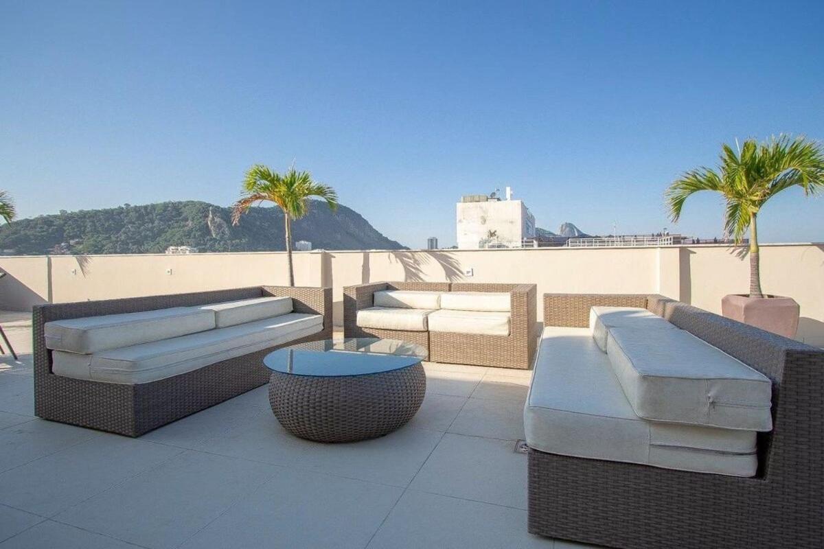 Flat Praia De Copacabana - Pe Na Areia Rio de Janeiro Ngoại thất bức ảnh